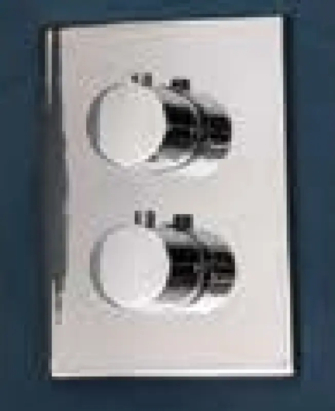 SB Universale Round on Square Miscelatore termostatico ad incasso con 2 uscite cromo 1208955152