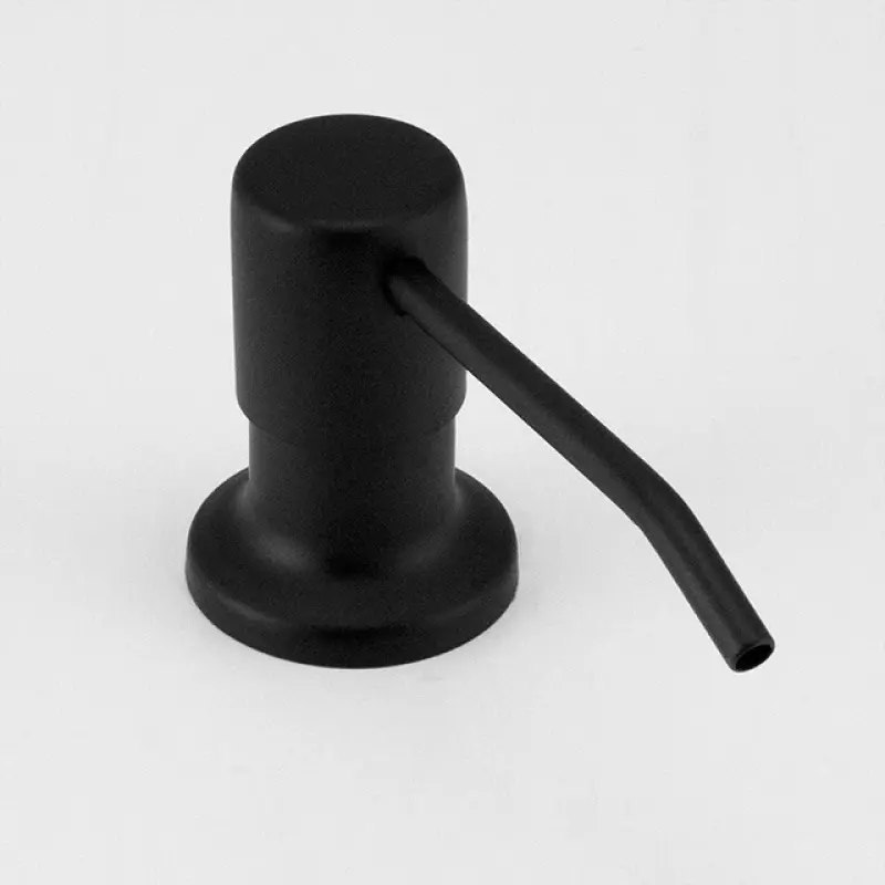 Aquadesign Nantes Dispenser per sapone da incasso nero opaco