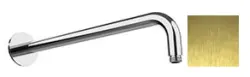 SB Round 316 Braccio doccia a parete rotondo 35 cm PVD oro 1208955316