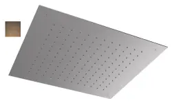 Doccia a pioggia incasso SB Square 316, 50x50 cm, in rame PVD 1208955321