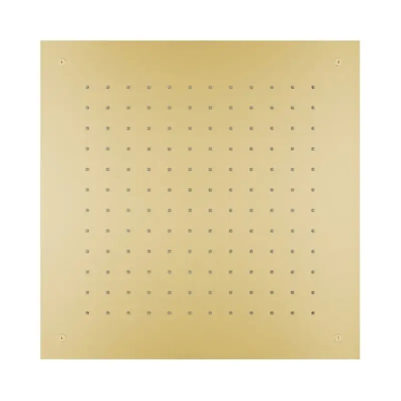 SB Square 316 Doccia a soffitto incasso 50x50cm PVD oro 1208955322