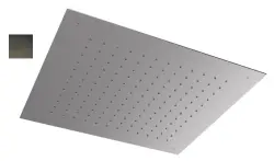SB Square 316 Doccia a soffitto incasso 50x50cm PVD gun metal 1208955323