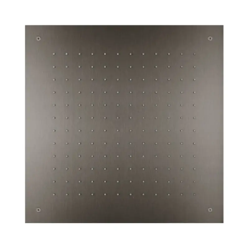 SB Square 316 Doccia a soffitto incasso 50x50cm PVD gun metal 1208955323