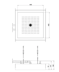 Doccia a pioggia SB Rainbow a incasso nel soffitto con illuminazione completamente in acciaio inossidabile 1208955373.