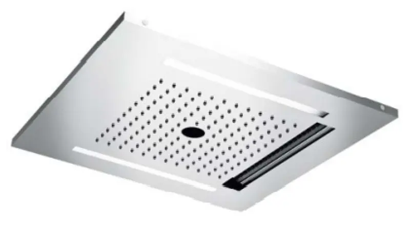 SB Wire-Twist Doccia a pioggia a incasso con illuminazione cromoterapica interamente in acciaio inossidabile 1208955376.