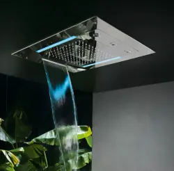 SB Spin Tentazione Cromoterapia Doccia a Pioggia Incasso completo in acciaio inossidabile 1208955394