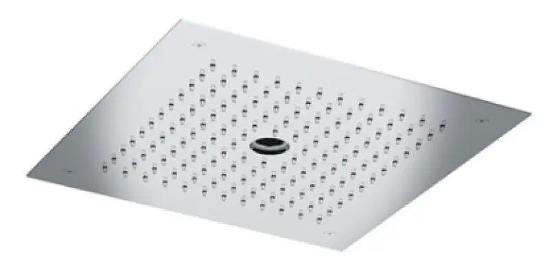 SB doccia a pioggia incasso a soffitto con strada di ghiaccio 38x38cm interamente in acciaio inossidabile 1208955633.