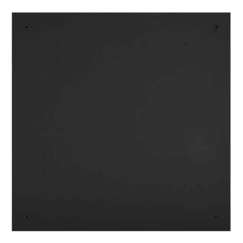 SB Tentazione Doccia a Pioggia a Incasso Quadrata 50x50cm Nero Opaco 1208955776