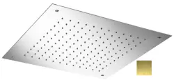 Doccia a pioggia a soffitto SB Temptation incasso quadrata 50x50cm PVD Oro 1208955780