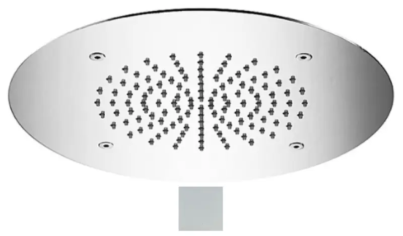 Doccia a soffitto incassata SB Round Temptation in finitura bianco opaco 1208955783.