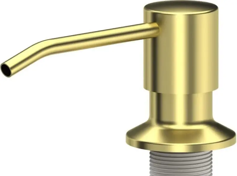 Quadri Manchester Distributore di sapone a incasso PVD oro ricaricabile dall'alto 1208955930