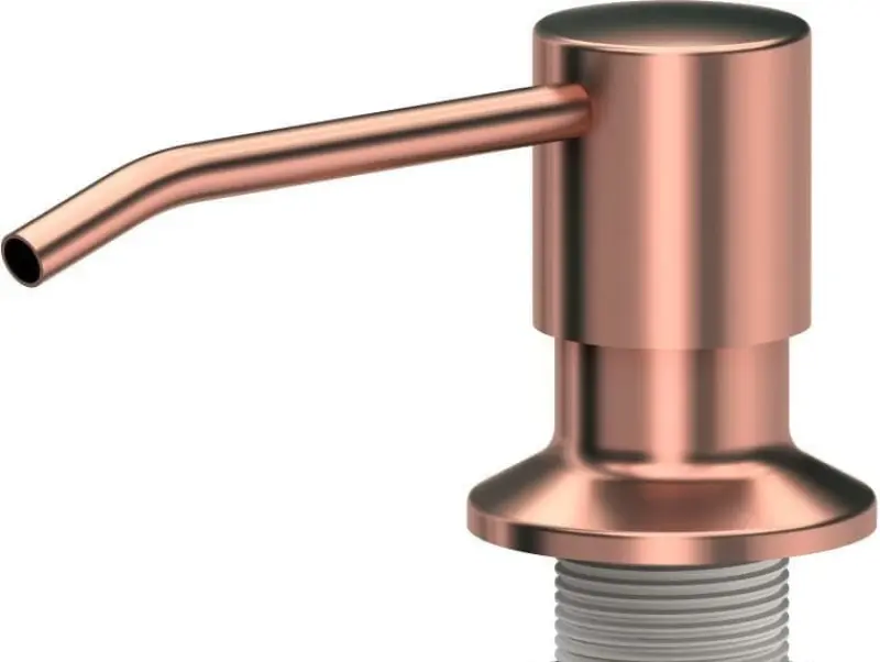 Quadri Manchester Distributore di sapone a incasso in rame PVD ricaricabile dall'alto 1208955931
