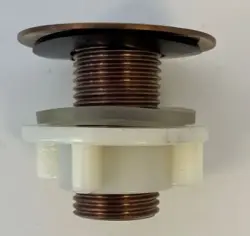 Quadri Tappo per foro rubinetto nero, copertura foro rubinetto nero 45mm 1208956045.