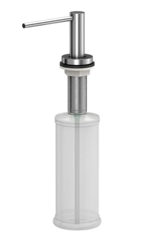 Quadri Swindon Luxe	Distributore di sapone a incasso in acciaio inossidabile ricaricabile dall'alto 1208956048