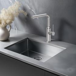 Quadri Stamford Miscelatore da cucina con beccuccio estraibile in acciaio inossidabile  1208956081