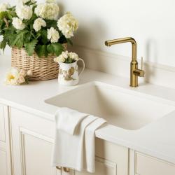 Quadri Stamford Miscelatore da cucina con beccuccio estraibile Oro 1208956084