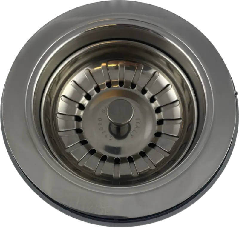 PB Set di scarico classico cromato per lavello da cucina e filtro a cestello bloccabile  cromato1208956473