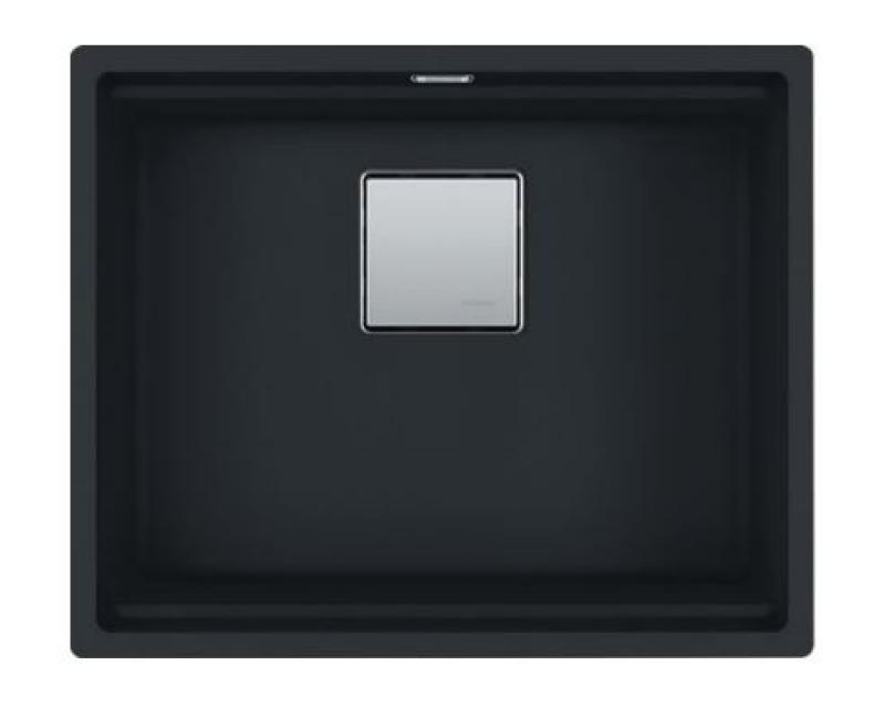 Franke Kubus KNG 110.52 Lavello nero opaco 52x42 granito sottopiano 125.0627.319