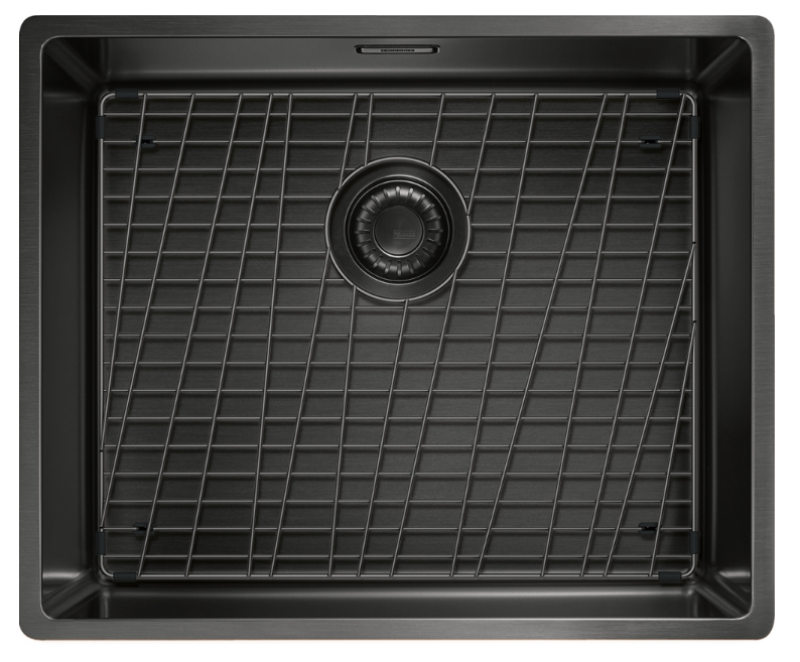 Franke Mythos Masterpiece BXM 210.50 PVD Gun Metal Lavello 500x410mm Installazione a Filo e Sotto Top 127.0672.129