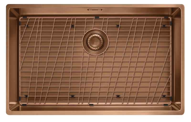 Franke Mythos Masterpiece BXM 210.68 Grande PVD Rame 685x410mm Installazione a Filo e Sottotop Lavello 127.0674.535