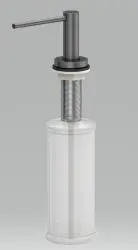 Quadri Swindon Luxe	Distributore di sapone a incasso gun metal ricaricabile dall'alto 1208957212