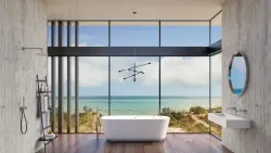 AquaTrimo Acciaio rubinetto da bagno indipendente con doccetta in acciaio inox 1208957285