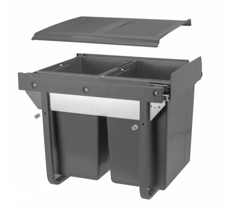 Garbi Sorter S-45-2 sistema di raccolta rifiuti integrato con 2 x 20 litri contenitori 1208957367