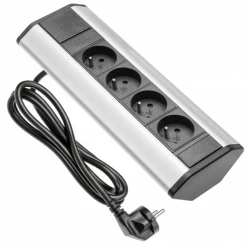 Indux Corner angolo cucina con 4 prese di corrente con messa a terra 1208957443