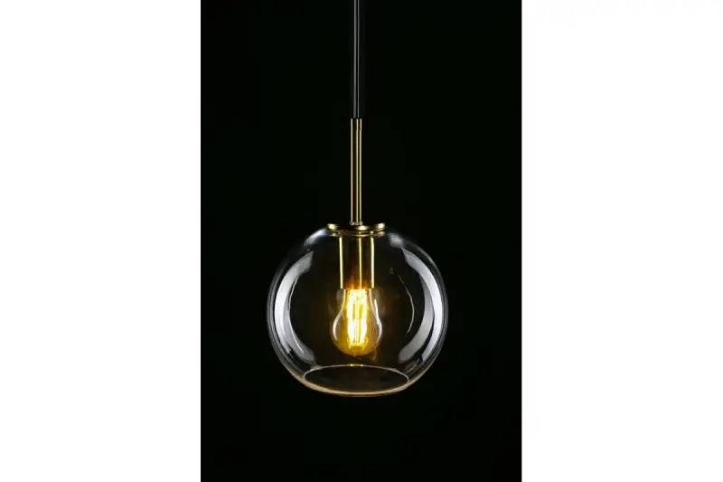 Lampada sospesa Decor Giglas a forma di sfera, vetro 8013.