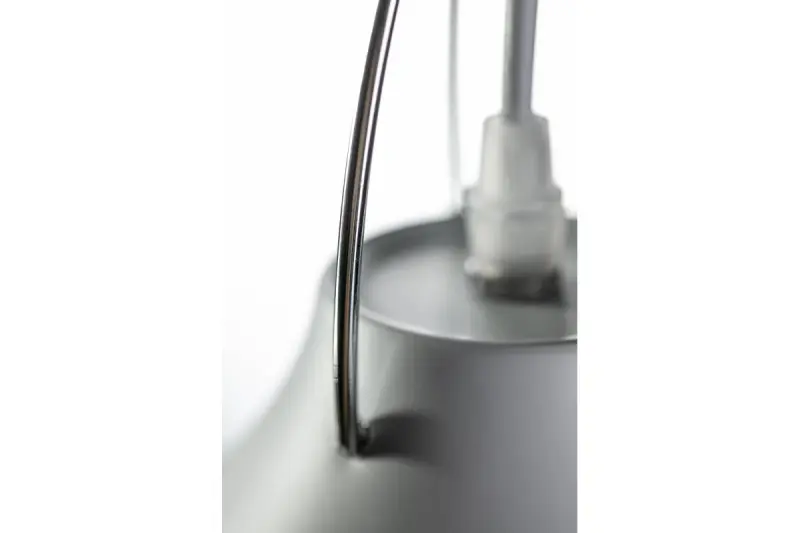 Lampadario a sospensione metallico conico Decor Orient bianco 4451