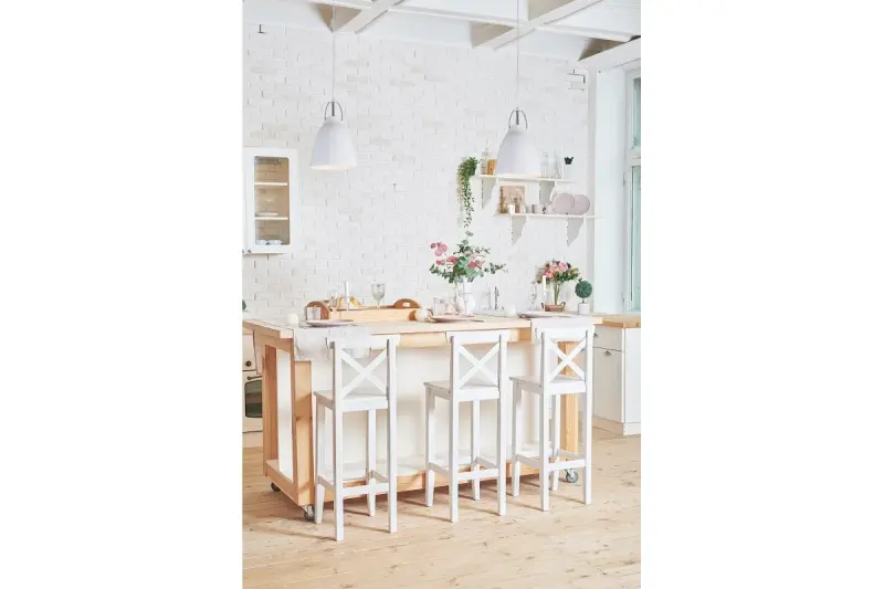 Lampadario a sospensione metallico conico Decor Orient bianco 4451