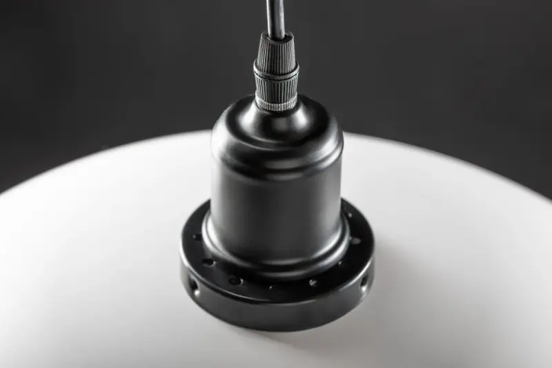 Lampadario sospeso industriale Decor Horizon bianco opaco 4499