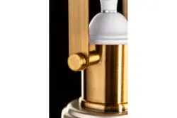 Lampada a sospensione Zenit Decor in metallo con forma a cupola grigia e finitura metallica 4895.