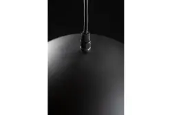 Decor Katilu lampada a sospensione in metallo nero 1884