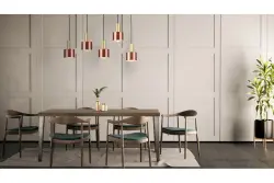 Lampada a sospensione Decor Selvia in rame con finitura in ottone, diametro 12 cm 3208.