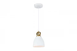 Decor Kerala lampada a sospensione elegante bianca 3253