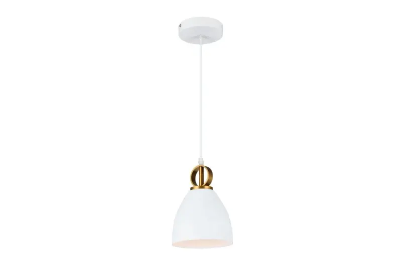 Decor Kerala lampada a sospensione elegante bianca 3253