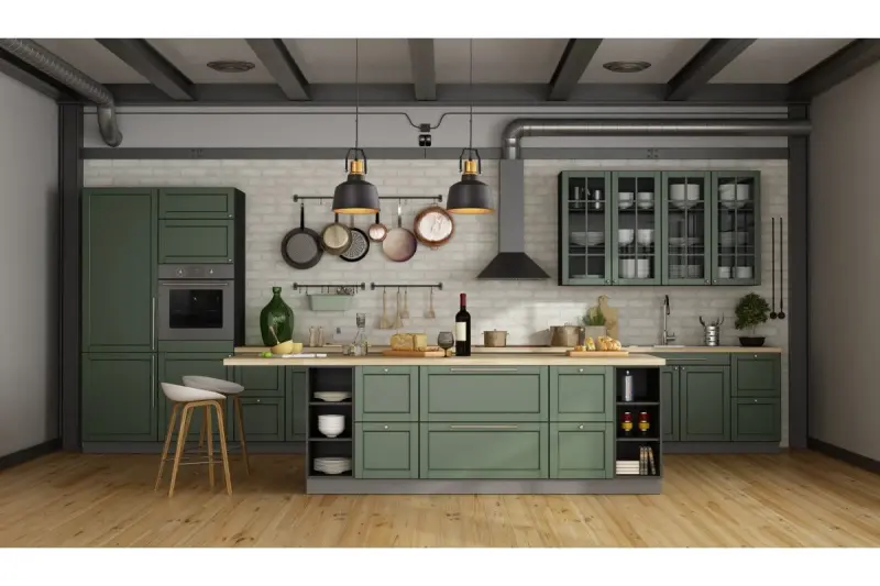 Decor Monroe moderna lampada a sospensione nera e dorata 6958