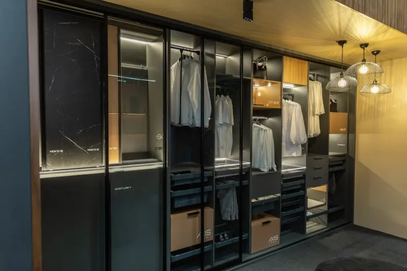 Decorazione Reto vintage lampada a sospensione in filo nero 50 cm di diametro 4151