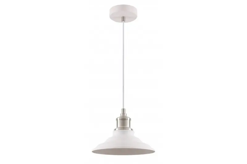 Decor Loret lampada a sospensione bianca senza tempo, diametro 20,5 cm 9691