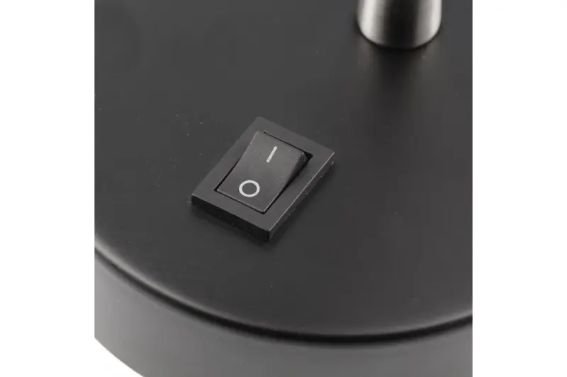 Decor Etore lampada da parete nera con braccio in metallo, diametro 11 cm, 1860.