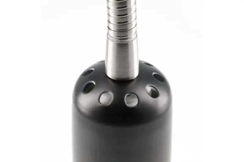 Decor Etore lampada da parete nera con braccio in metallo, diametro 11 cm, 1860.