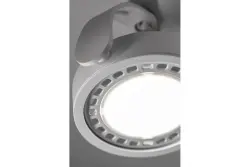 Decor Wally lampada da soffitto o da parete bianca con testa mobile 1 sorgente luminosa 4342