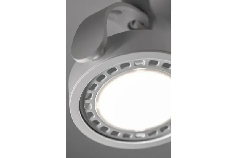 Decor Wally lampada da soffitto o da parete bianca con testa mobile 1 sorgente luminosa 4342