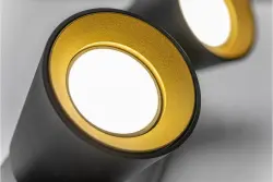 Decor Elli moderna lampada a soffitto nera con 3 fonti di luce 4588