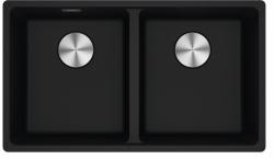 Franke Maris MRG 120-35-35 Fragranite onyx doppio lavello sottotop