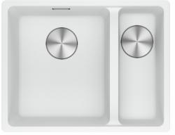 Franke Maris MRG 160-34-15 Fragranite Polar White lavabo Sottotop con vasca a sinistra