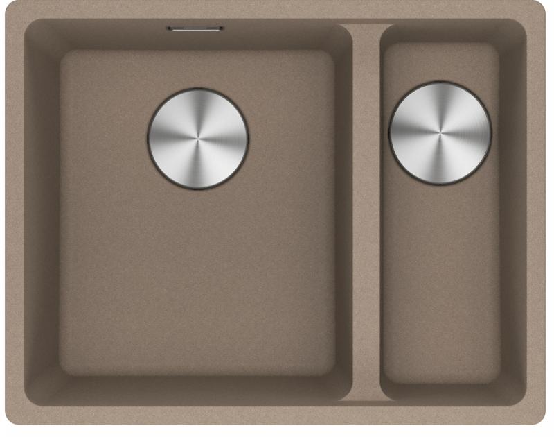 Franke Maris MRG 160-34-15 Fragranite Oyster lavello Sx sottotop