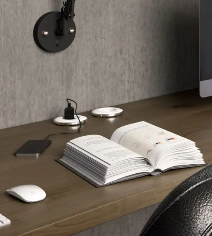 Indux Cover Presa da incasso bianca con messa a terra e coperchio bloccabile 1208957927