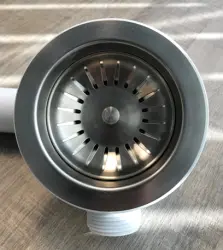 ABK Set di scarico del lavello in acciaio inossidabile con troppopieno KR01000027 / KORFCOMPLRV